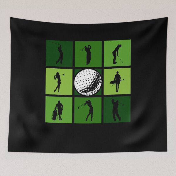 Item preview, Golf Pop Art Player Poses designed and sold by KleverOlivier.