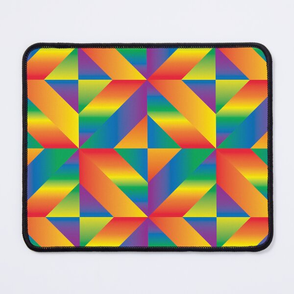 Item preview, Rainbow Diamonds and Bands Abstract Seamless Pattern designed and sold by Reconocer.