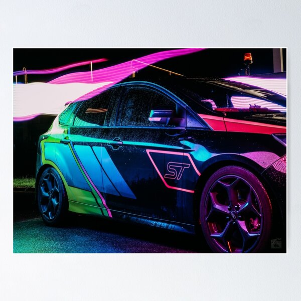 Item preview, Light painting Ford Focus ST MK3 #1 designed and sold by Fresh-P-Media.
