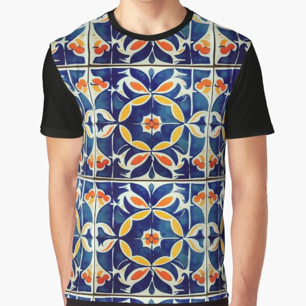 Vista previa del artículo con la obra «Hermoso Azulejo Azulejo», diseñado y vendido por thisisallahoax.