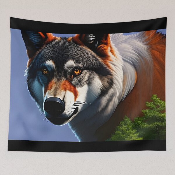 Item preview, Wolf 3, Ai Generated Art  designed and sold by ACC .