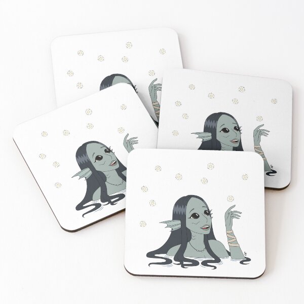 Item preview, Mermaid & Fireflies designed and sold by Sara Joudrey.