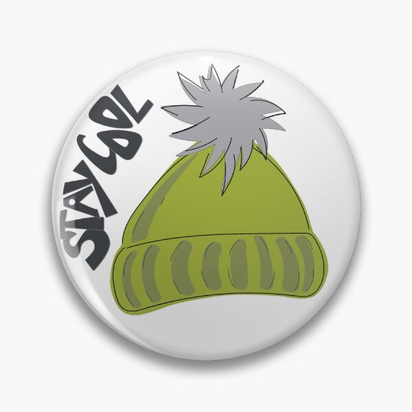 Item preview, Toque caprichoso de dibujos animados con texto ilustrado Stay Cool designed and sold by AngelDawnDesign.