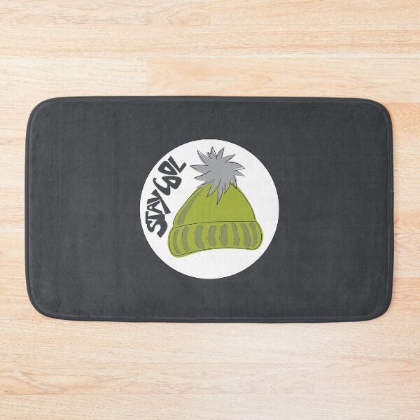 Item preview, Whimsical cartoon toque with Stay Cool illustrated text  designed and sold by AngelDawnDesign.