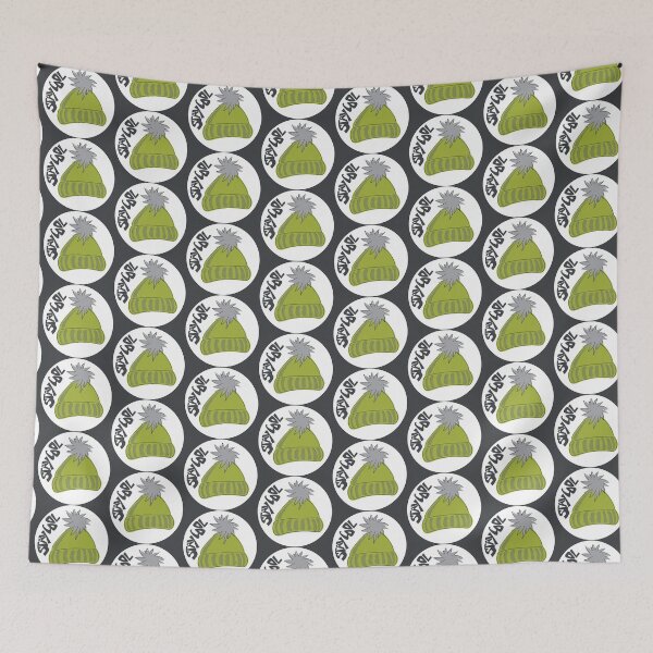 Item preview, Whimsical cartoon toque with Stay Cool illustrated text  designed and sold by AngelDawnDesign.