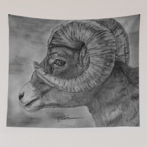 Item preview, Mountain Sheep - Ram designed and sold by Lance Nakamura.