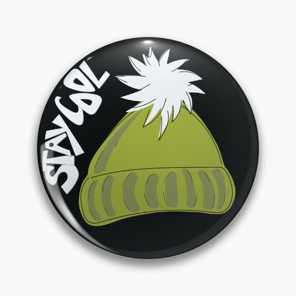 Item preview, Toque caprichoso de dibujos animados con texto ilustrado Stay Cool designed and sold by AngelDawnDesign.