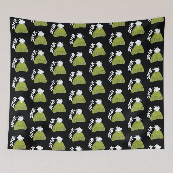 Item preview, Whimsical cartoon toque with Stay Cool illustrated text  designed and sold by AngelDawnDesign.