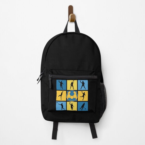 Item preview, Handball Players in Pop Art Silhouettes designed and sold by KleverOlivier.