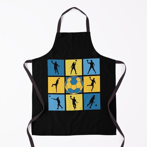 Item preview, Handball Players in Pop Art Silhouettes designed and sold by KleverOlivier.