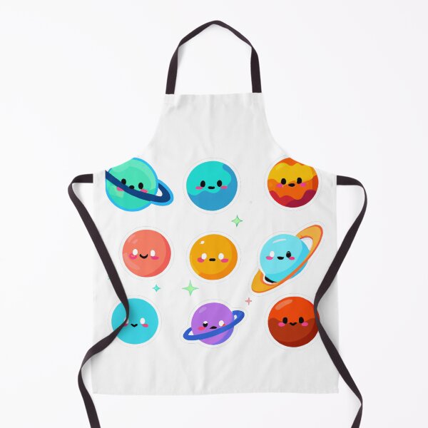 Item preview, Cute kawaii planets pack full emoji designed and sold by SweetbeStore.