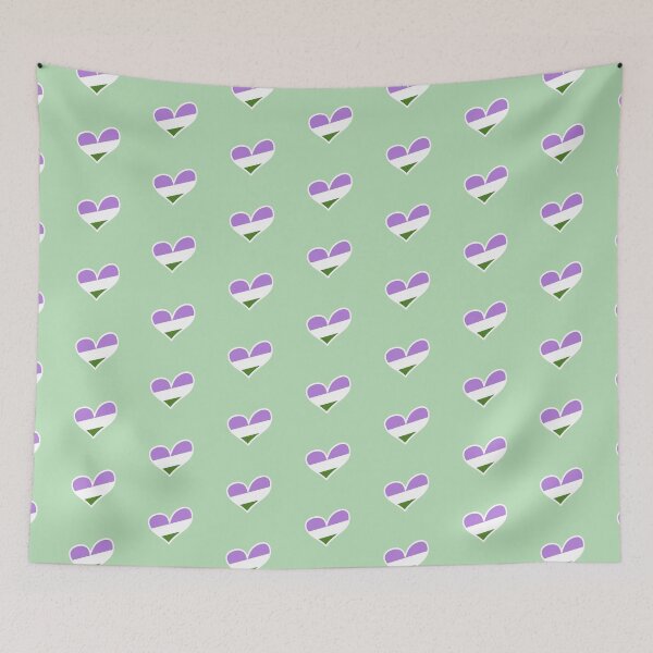 Item preview, Genderqueer Pride Heart designed and sold by rowena-ravens.
