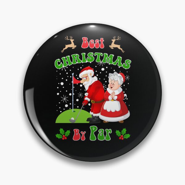 Item preview, Best Christmas By Par Funny Xmas Gift for Golf Lovers designed and sold by ArtistryPrint.