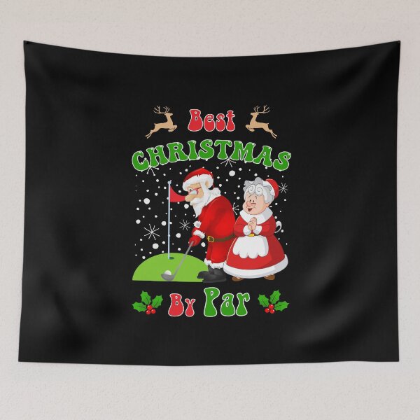 Item preview, Best Christmas By Par Funny Xmas Gift for Golf Lovers designed and sold by ArtistryPrint.