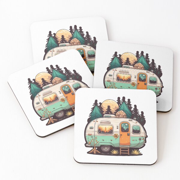 Item preview, Camping trailer designed and sold by Shirtify Shop.