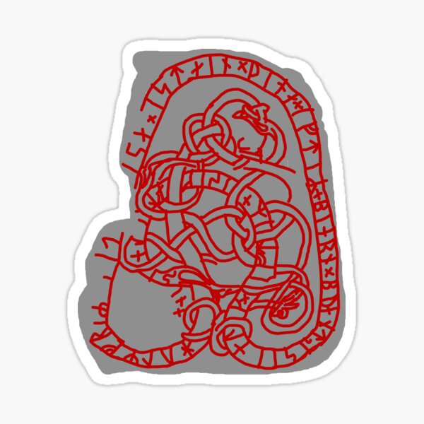 Item preview, Hagby Runestone U 152 - Norse Viking Rune designed and sold by Michael Stewart.