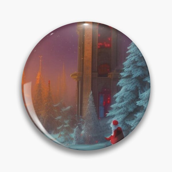 Item preview,     Santa Claus & Christmas Night designed and sold by faizaart.