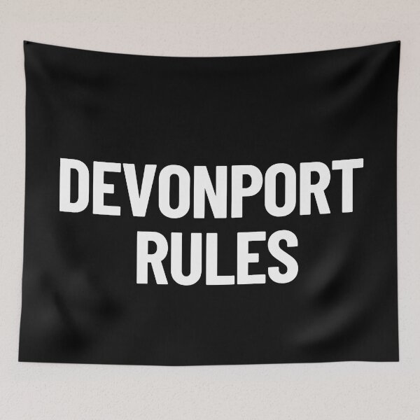 Item preview, Devonport Rules Tasmania Australia Capital City designed and sold by Legit Hooligan.