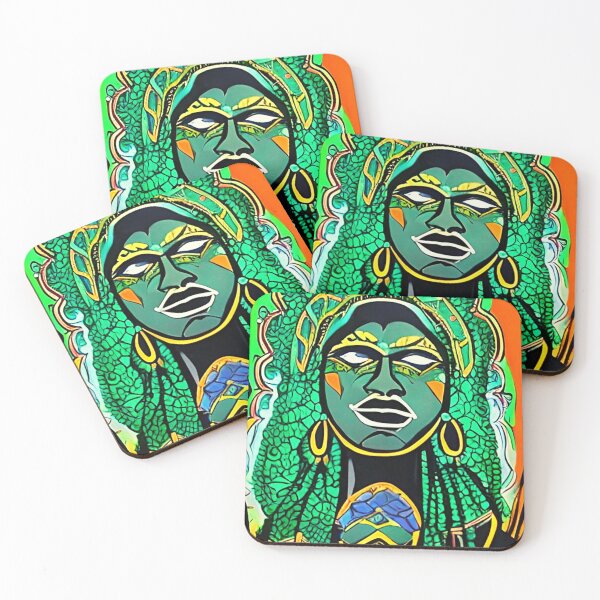 Item preview,  Black Woman Earth Aura designed and sold by LoveLightGifts.