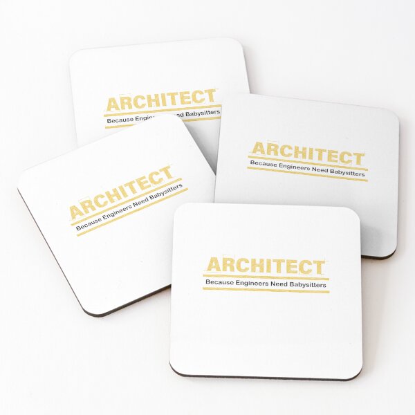 Item preview, Architect because engineers need babysitters, cool design for architect designed and sold by Sun Rise.