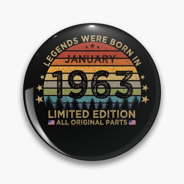 Item preview, Legends Were Born In January 1963 Limited Edition Patriotic designed and sold by cssdru.