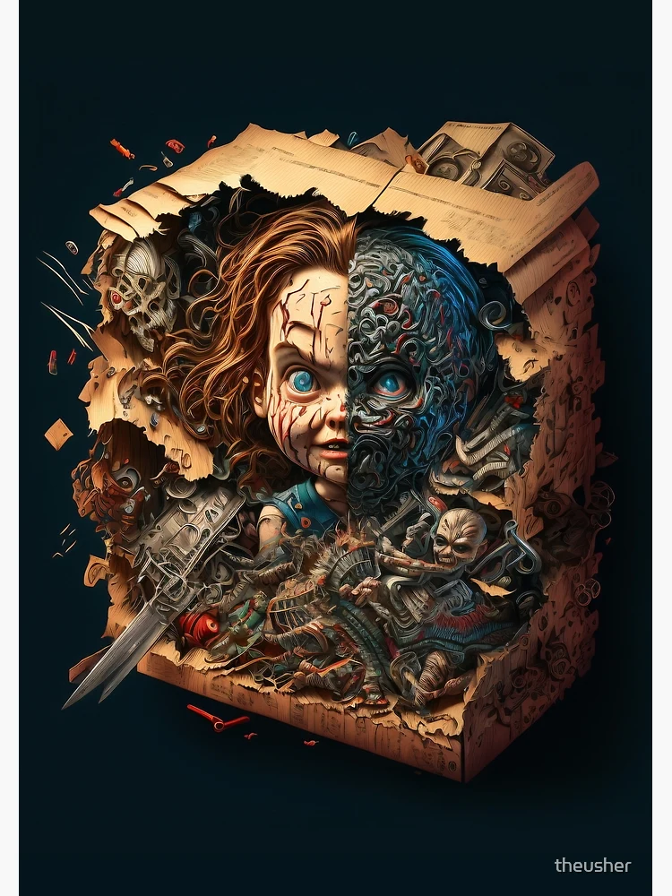 Chucky Unboxing Poster for Sale by sk8rdan