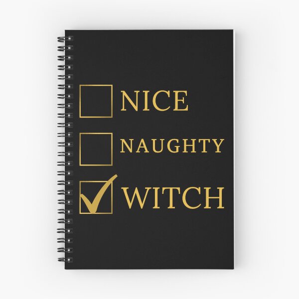 Item preview, Nice naughty witch designed and sold by authenticwords.