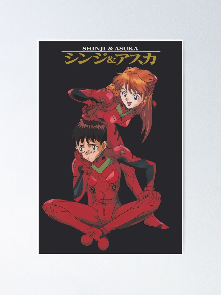 Shinju x Asuka - Neon Genesis Evangelion Poster for Sale by Yonin Designs