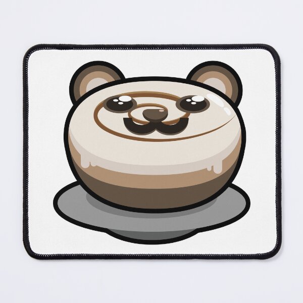 Item preview, Cute Bear Cinnamon Roll Kawaii designed and sold by DurianDesign.