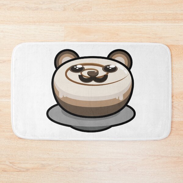 Item preview, Cute Bear Cinnamon Roll Kawaii designed and sold by DurianDesign.