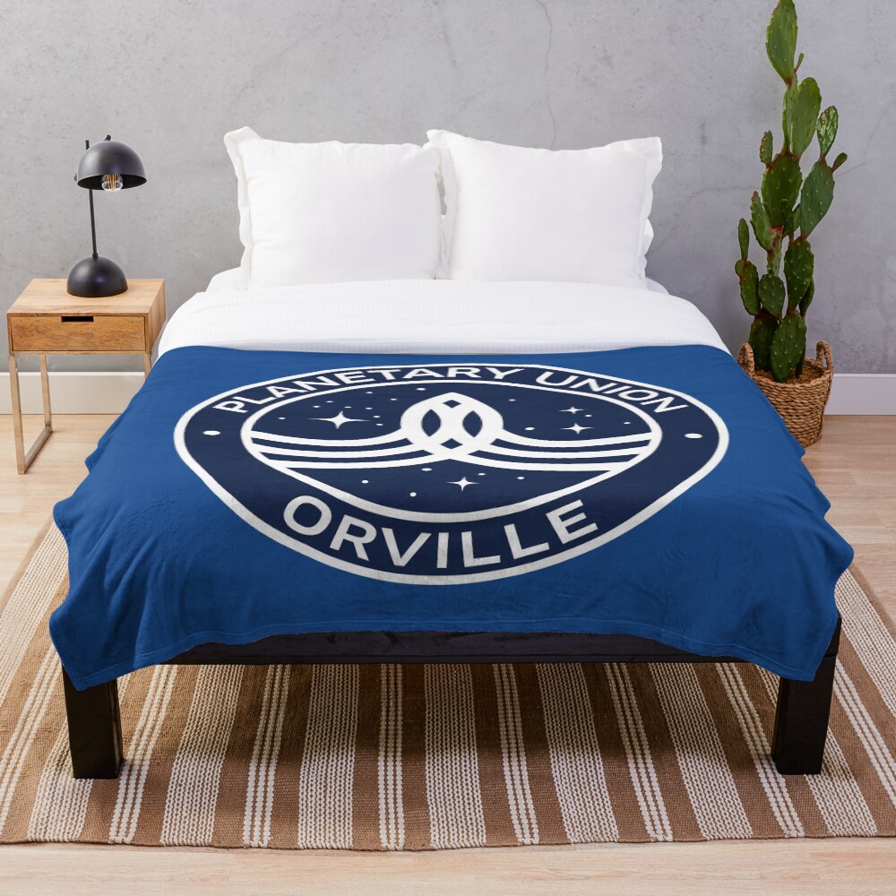 The Orville - Planetary Union Logo Throw Blanket