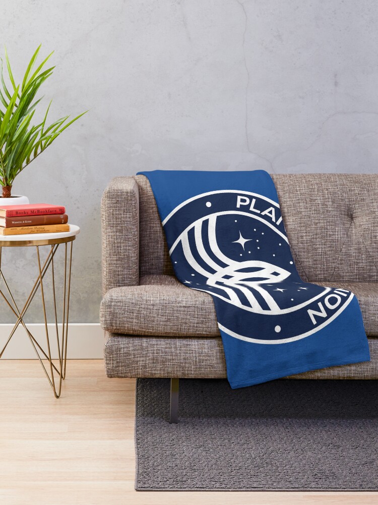 Alternate view of The Orville - Planetary Union Logo Throw Blanket