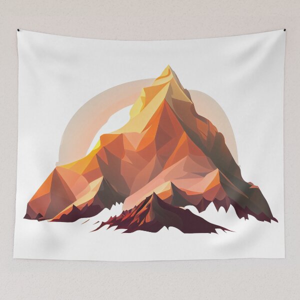 Item preview, Climb to New Heights at Mountain in Sunset! designed and sold by MrBeerholder.