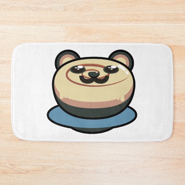 Item preview, Cute Bear Cinnamon Roll Kawaii designed and sold by DurianDesign.