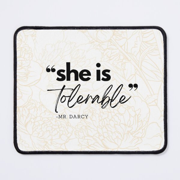 Item preview, "She is Tolerable" designed and sold by ChiChiDesigns.