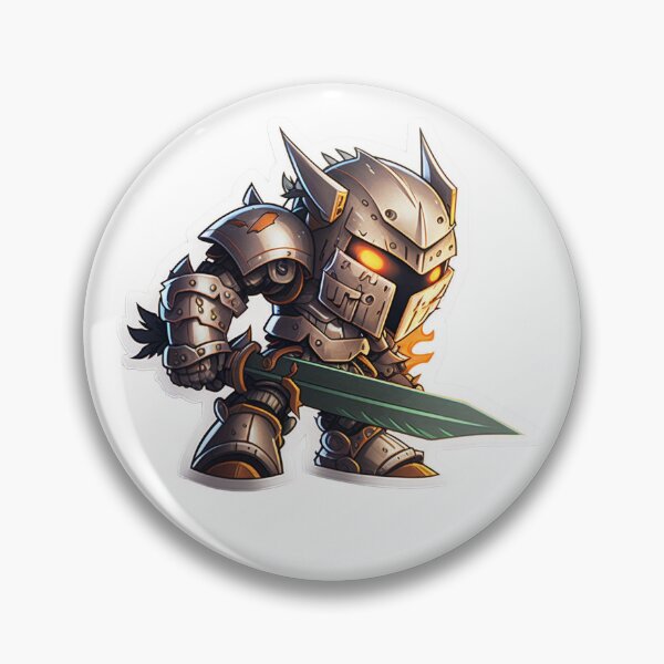 Item preview, Evil robot knight designed and sold by MarcGugDesigns.