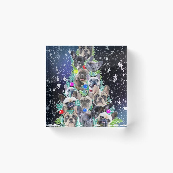 Aperçu de l'œuvre Arbre de Noël Frenchy créée et vendue par IowaArtist.