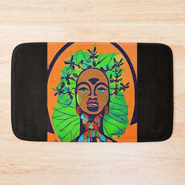 Item preview, Black Woman Earth Aura designed and sold by LoveLightGifts.