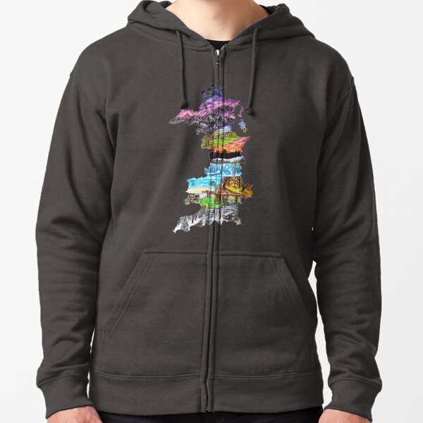 Prythian Zipped Hoodie