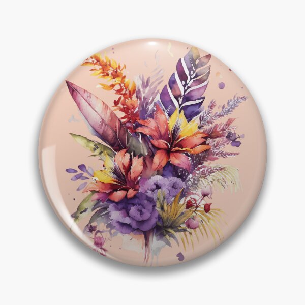Item preview, Tropical Floral Arrangement (2) designed and sold by CosmicMedium.