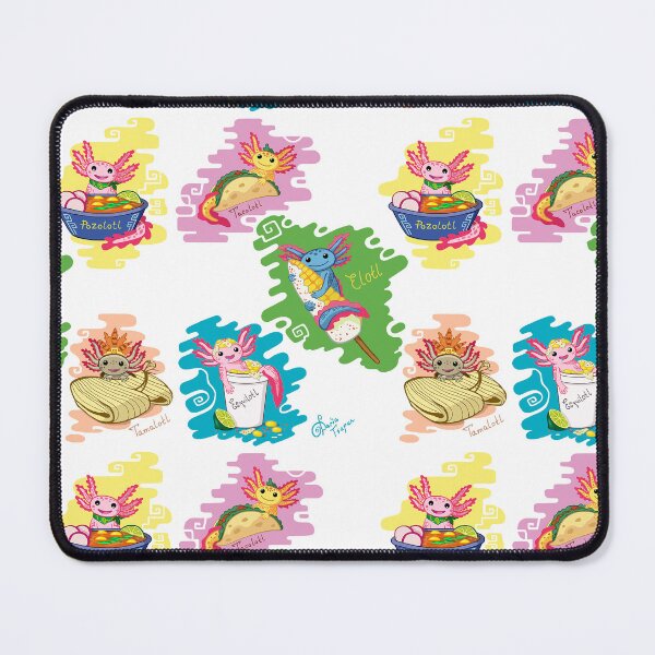 Item preview, Mexican Food Axolotls designed and sold by TsapunDariaArt.