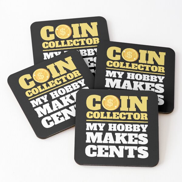 Item preview, Funny Coin Collector Coin Collecting My Hobby Makes Cents Gift designed and sold by JackCurtis1991.