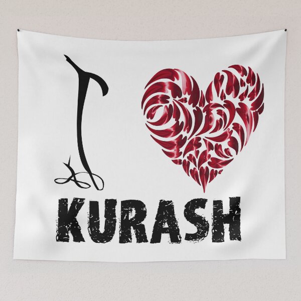Item preview, Kurash T Shirt Design I Love Kurash designed and sold by MartialArtsNerd.