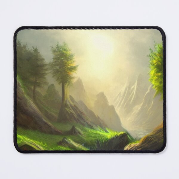 Item preview, Green Forest and River Art 2023 designed and sold by cardia1991.