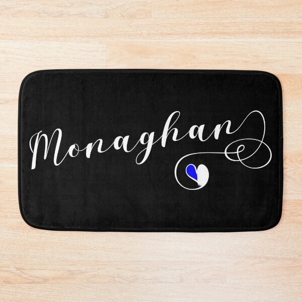 Item preview, Monaghan County Colours Flag Heart, Muineachán, Ireland, Irish designed and sold by Celticana.