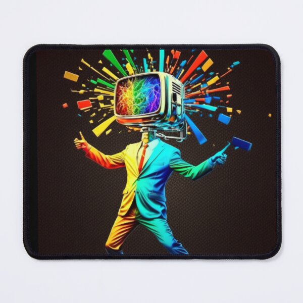 Item preview, Colorful Fantasy Television Head Imaginary Man with Color designed and sold by nmichom.