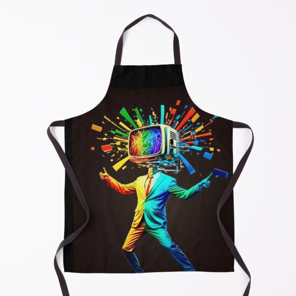 Item preview, Colorful Fantasy Television Head Imaginary Man with Color designed and sold by nmichom.