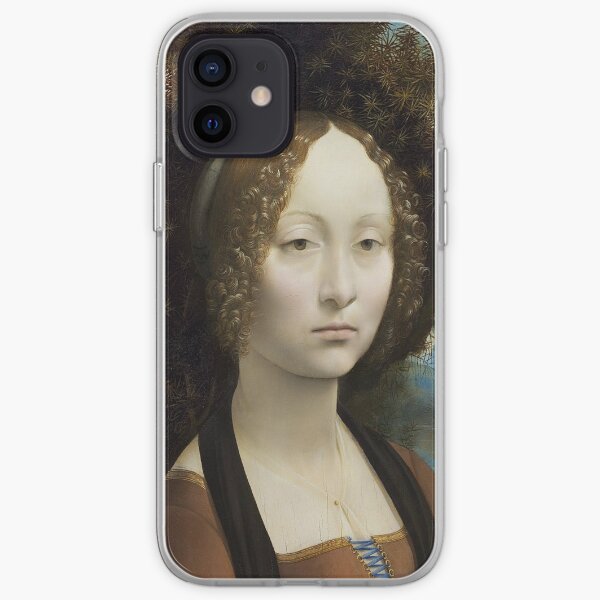 Ginevra de' Benci- Leonardo da Vinci iPhone Soft Case