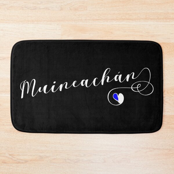 Item preview, Muineachán County Colours Flag Heart, Monaghan, Ireland, Irish designed and sold by Celticana.