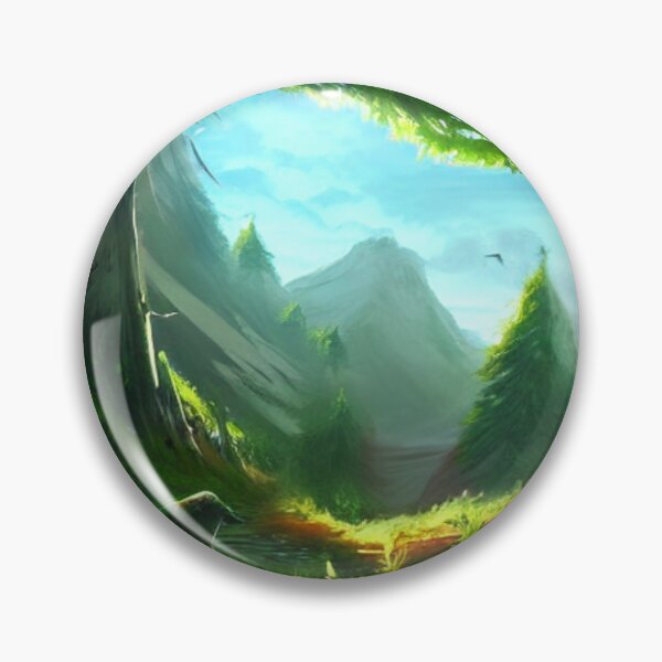 Item preview, Fairy Green forest art 2023 designed and sold by cardia1991.